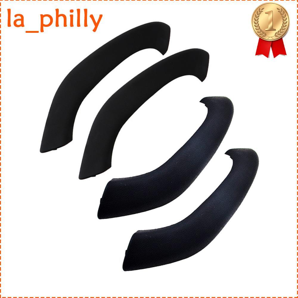 4PCS Fit for BMW X1 X2 F48 F49 2016-2020 Black Inner Door Pull Handle Cover Trim L+R Q