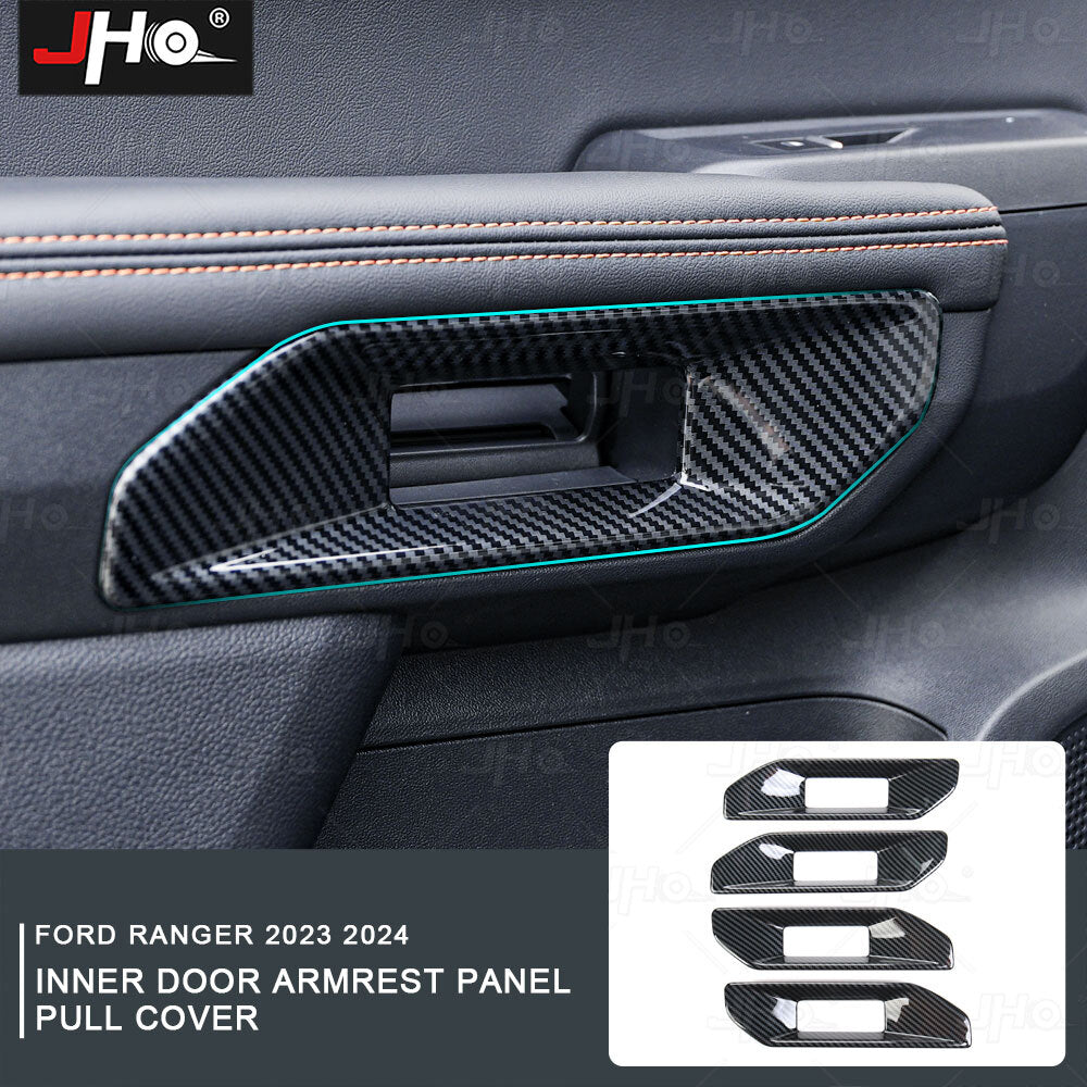 Interior Trim Inner Door Armrest Panel Cover for Ford Ranger 2023 2024 New