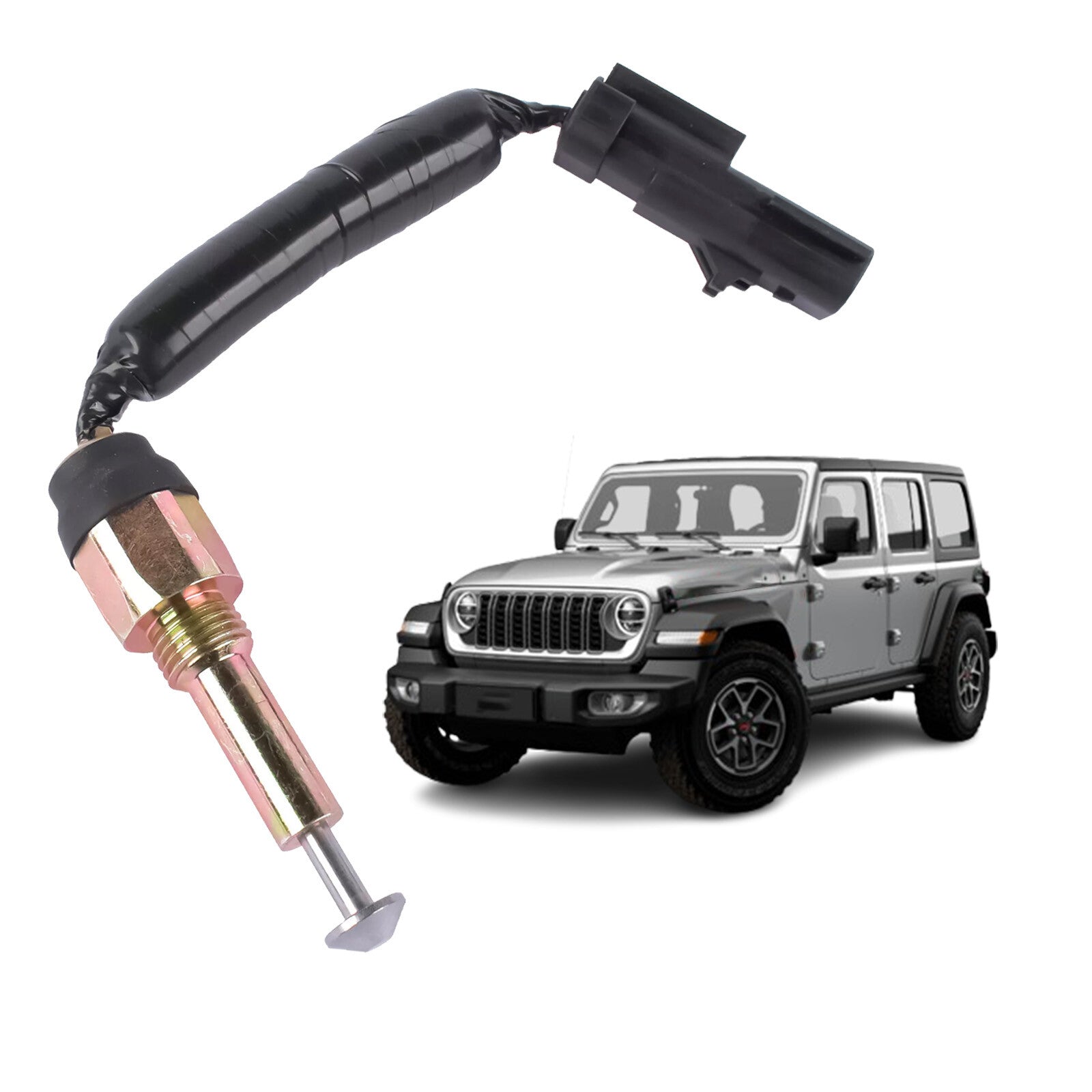 Crown front and rear Dana 44 Tru-Lock axle storage compartment sensors for Wrangler