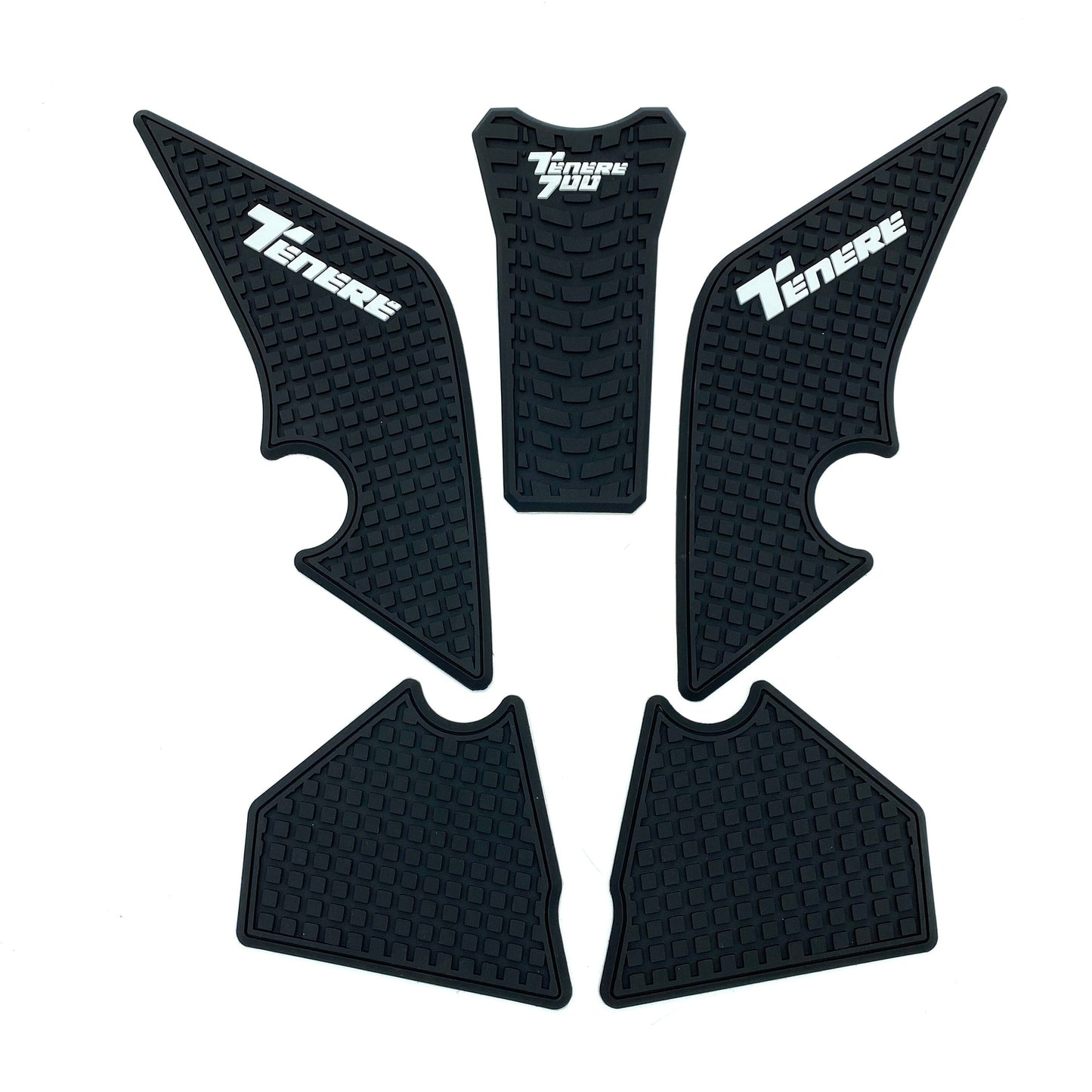 5-Piece Anti-Slip Side Water Tank Pad Sticker Decal Gas Knee Suitable for 19-20 for YAMAHA Tenere XTZ