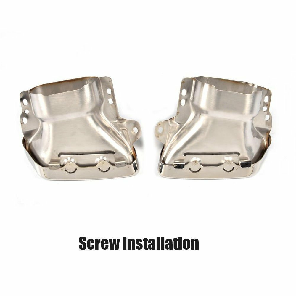 Rear Exhaust Pipes Muffler s for Benz S Class S300 S350 S400 S50006-13 W221 Tips Q