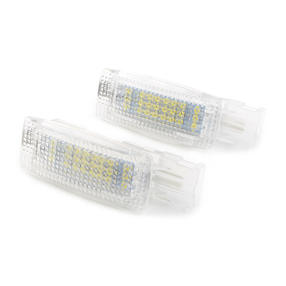 LED Light Auto Interior Visor Vanity Mirror Fit for VW for Golf for Jetta for Passat Car 2pcs