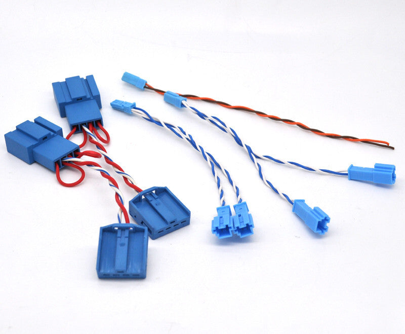 Set 5 subwoofer dash SPEAKER TWEETER Cables For f10 f11 f20 f30 f32 E90 E91 v