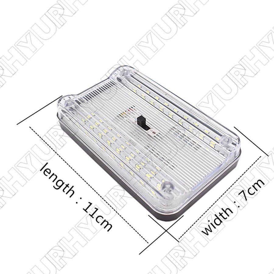 36 DC 12V Auto Vehicle Dome Roof Ceiling Interior Light Lamp White Light Q