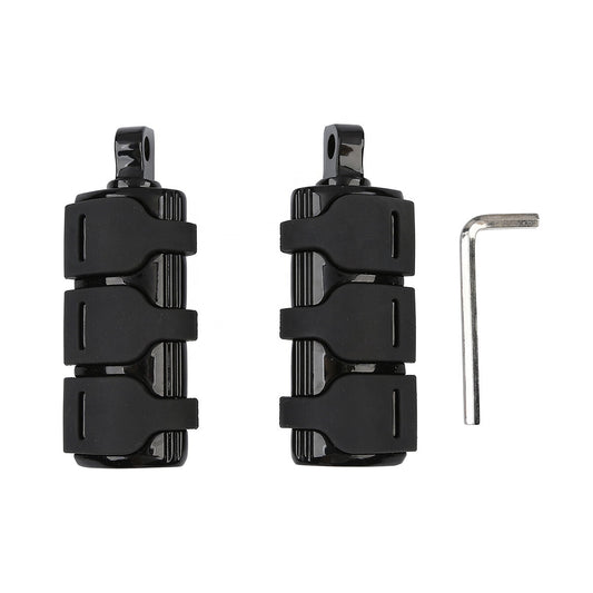 for Harley Fatboy Dyna FXWG FXR FXST FXD Footboards Foot Pegs Footrests Pedals