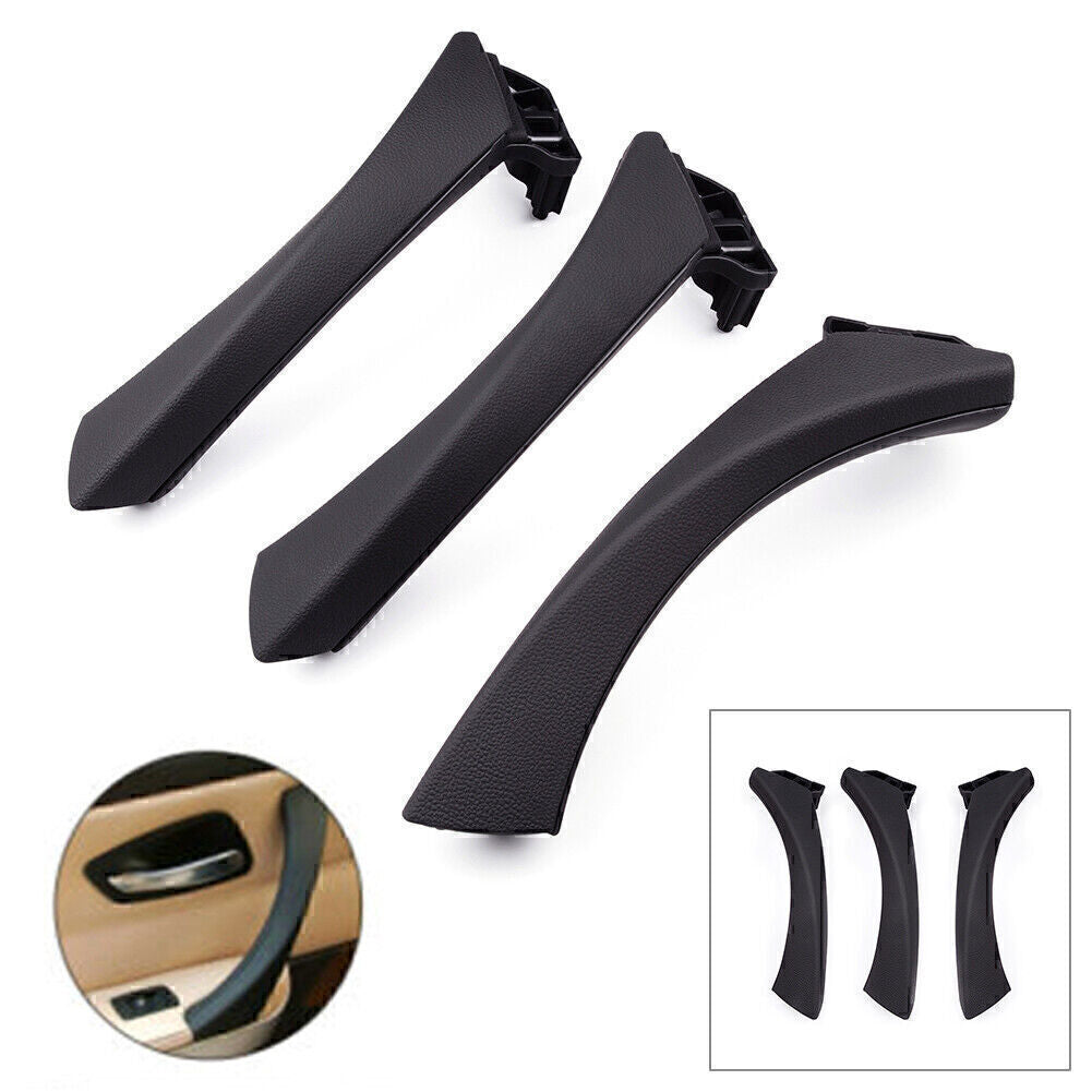 Fit for BMW E90 3-Series Sedan Wagon 3x Door Inner Panel Handle Pull Trim Cover