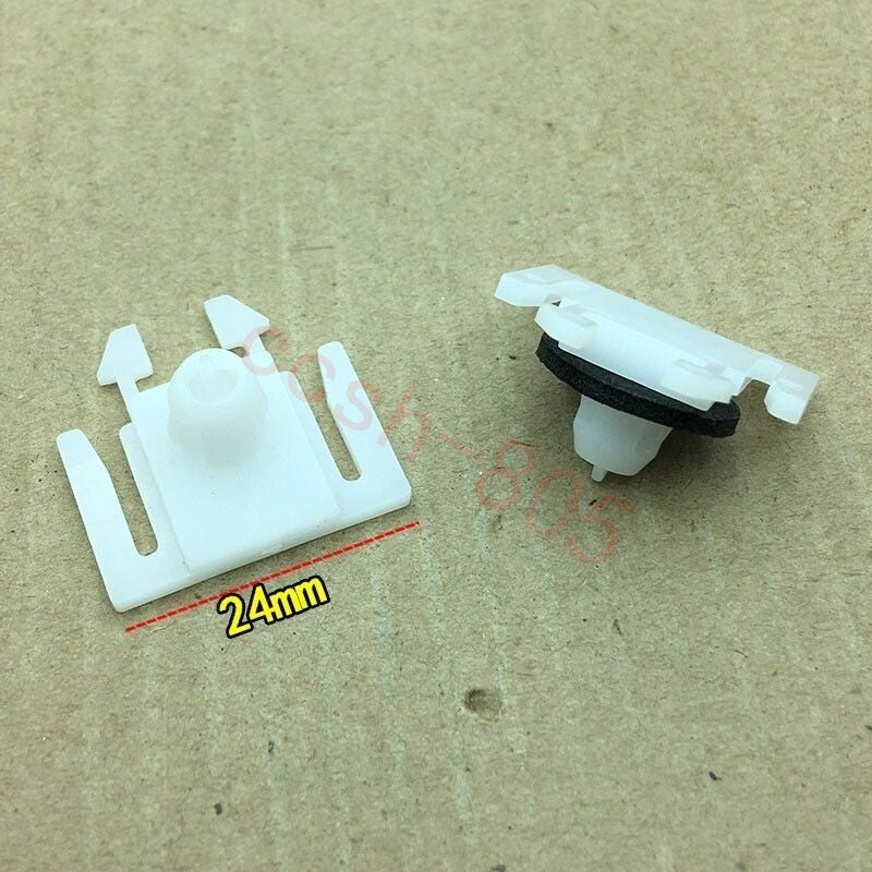 5 Pcs Car Exterior Wheel Fender Flare Rocker Panel Molding Clips for Mazda