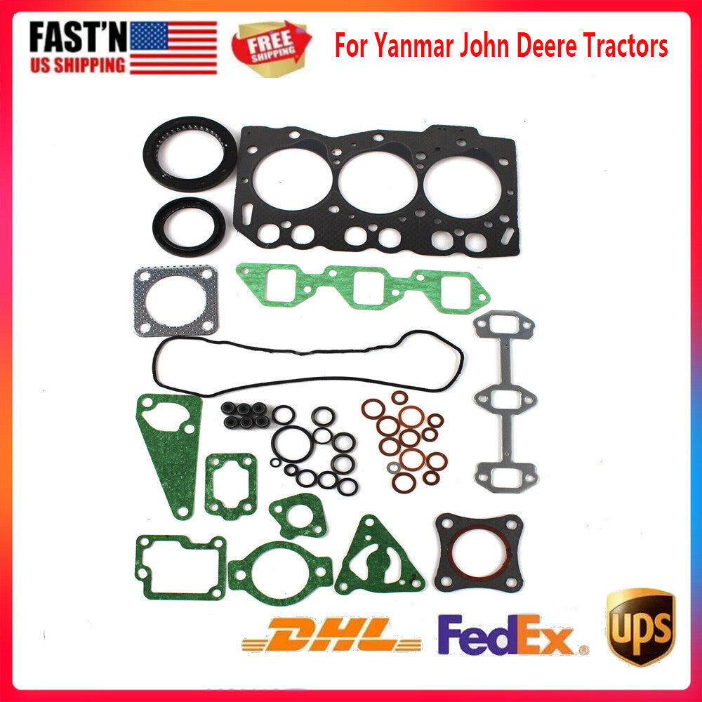 Overhaul Gasket Kit For Yanmar Tractors 3TN66E 3TNE66 3TN66UJ Engine
