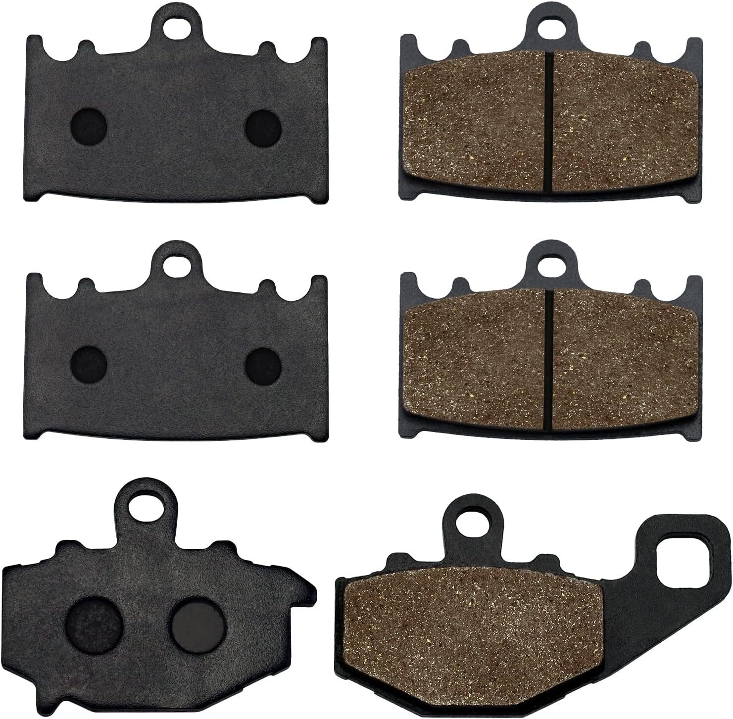 Front and Rear Brake Pads for Kawasaki ZZR600 ZZR 600 1993-2007 ZZR400 ZZ-R 400