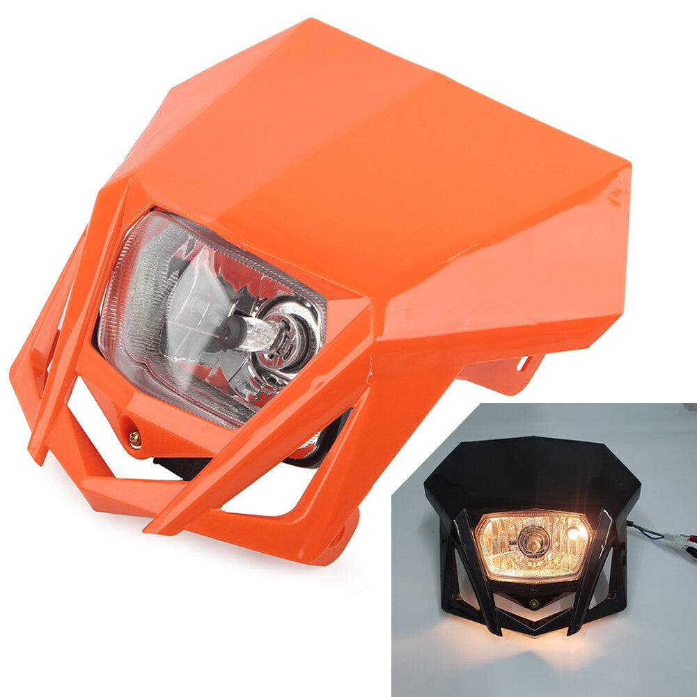 Fit for Kawasaki KLX XR CRF DRZ RMZ for Yamaha Dirt Bikes 12V H4 Headlight Fairing Q