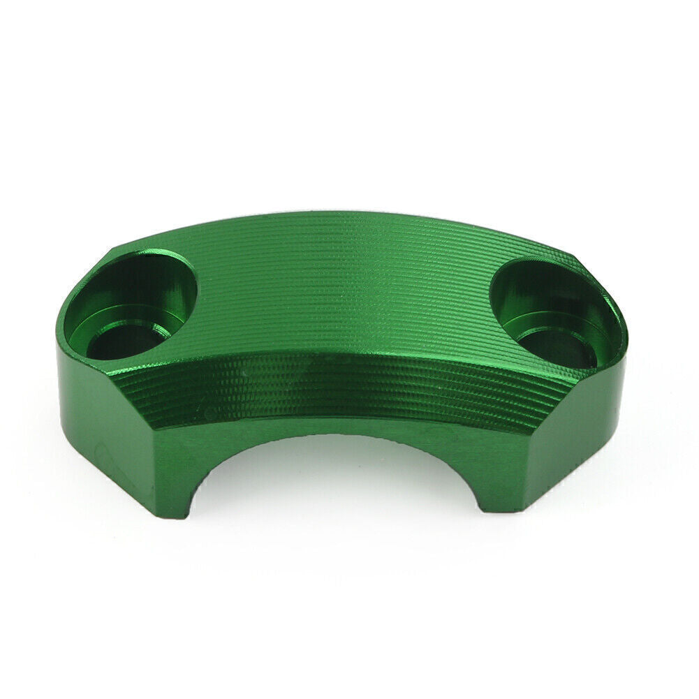 For Motocross MX Enduro Motorbike Green 22mm Master Cylinder Perch Clamp Cover Q