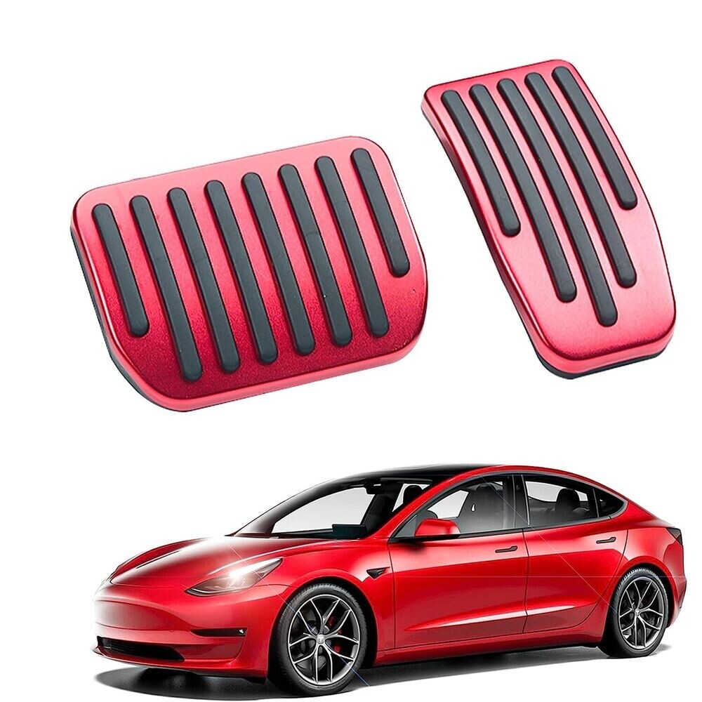 Model 3 & Y Pedal Protective Cover, Anti-slip Brake Accelerator Pedal, 16-inch n