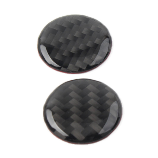 2 Pcs Central Control Radio Switch Knob Cover Trim for Jeep for Wrangler JK 2011-17