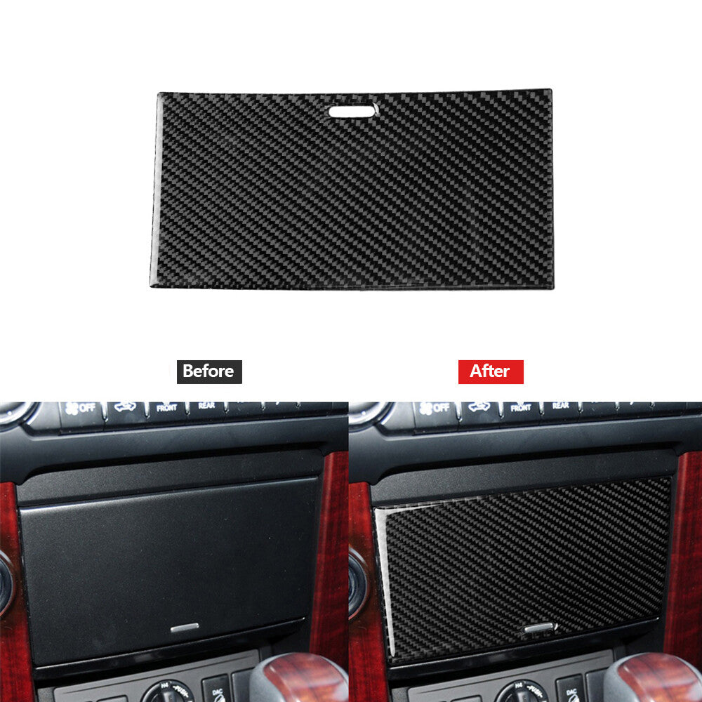 2X Red Carbon Fiber Door Speaker Outer Frame Cover Trim for KIA Cadenza 2014-16 v