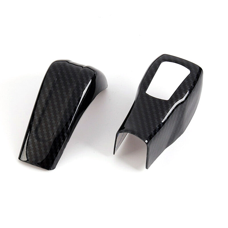 ABS Carbon fiber Interior Gear Shift Knob Cover Fit  for ford  Explorer 2016-20