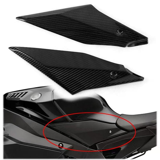 3K carbon fiber for Yamaha R1 R1M R1S 2015-2019 fuel tank side panel knee protector fairing.