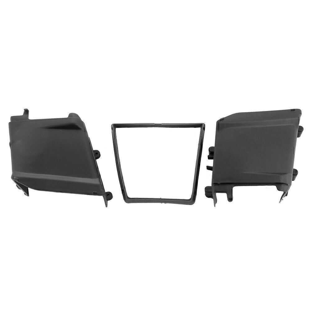 Black for Ram Air Intake Tube Duct Set for Yamaha YZF R6 2006-2007 Plastic