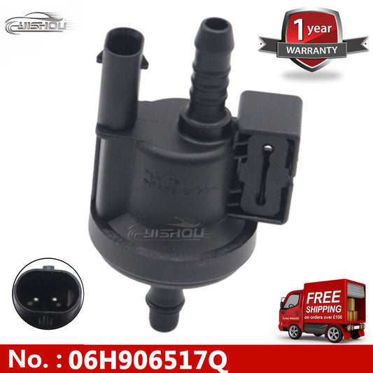 New steam canister purification valve suitable for Volkswagen for Passat , for Tiguan , Beetle, for Audi A3, Q2 06H906517Q
