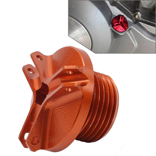 Engine Oil Filler Cap Plug Cover Orange For BENELLI TRK 502 Leoncino 500 200 Q