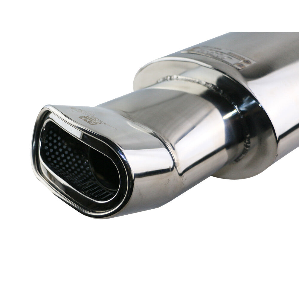 2.5 ID 5.53 OD Sport Sound Muffler Tip Exhaust Tip Resonator Double Wall