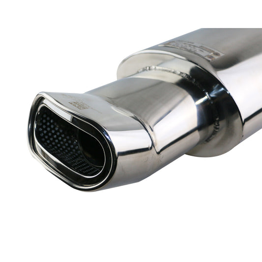 2.5 ID 5.53 OD Sport Sound Muffler Tip Exhaust Tip Resonator Double Wall