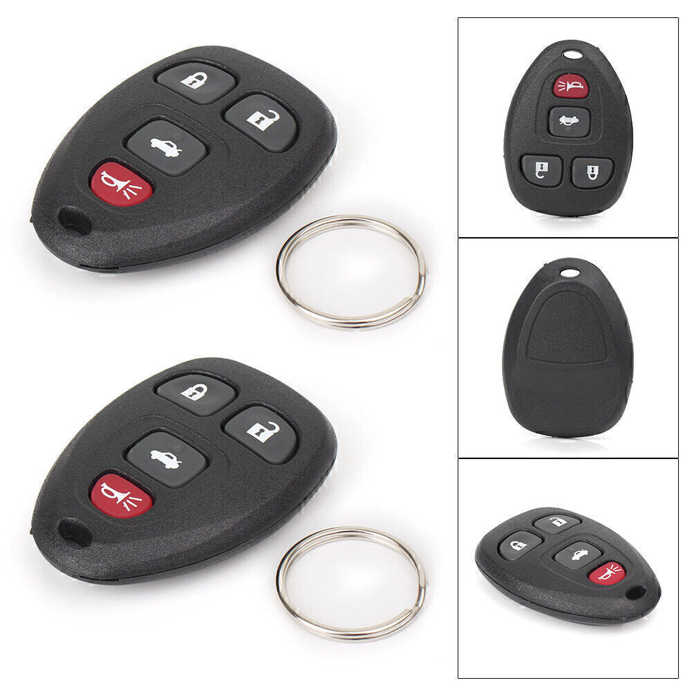 2x Keyless Entry Remote Key Fob for Chevrolet Cobalt 2005-2010 2006 07 KOBGTO4A