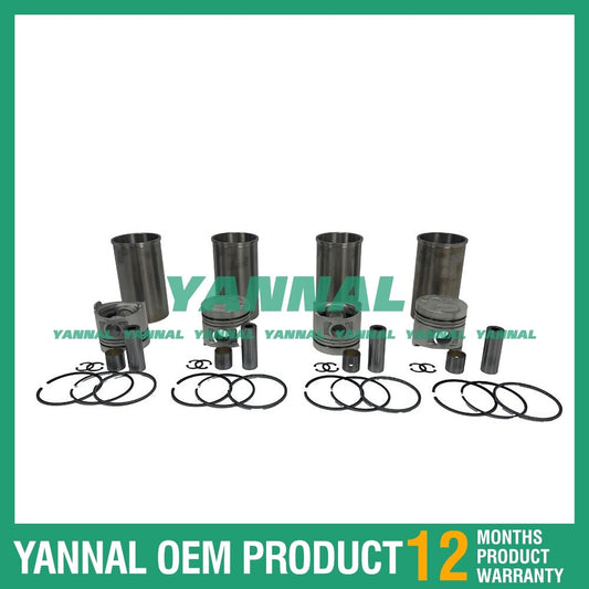 4-piece TD25 engine overhaul liner kit for Nissan diesel engines