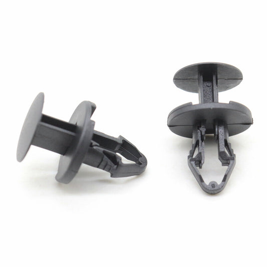 3788006 10-piece set of universal round head screw and license plate nylon nut fixing clips. Q