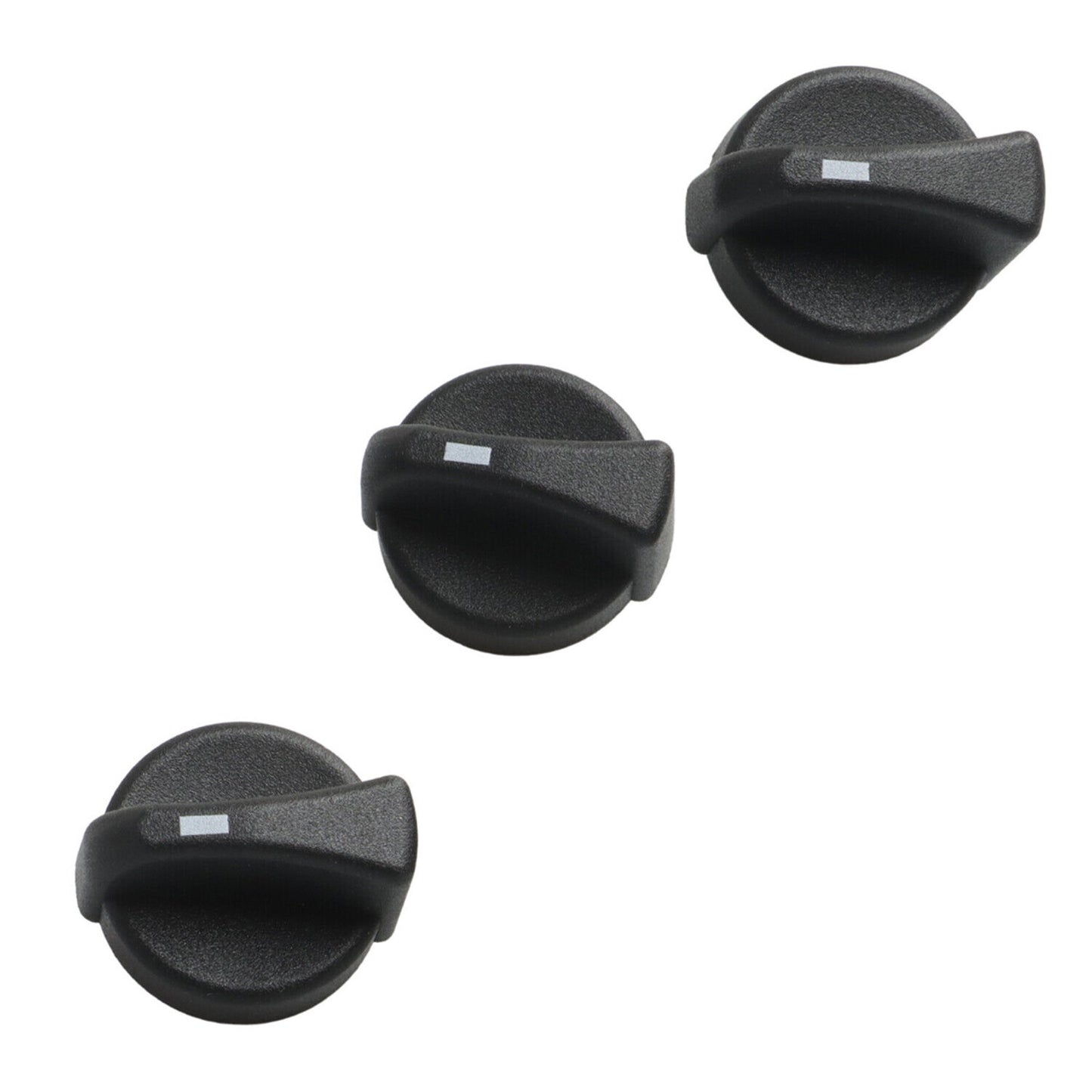 3x AC Heater Control Knobs Kits for Peterbilt Models 1987-2011 121-0001-000