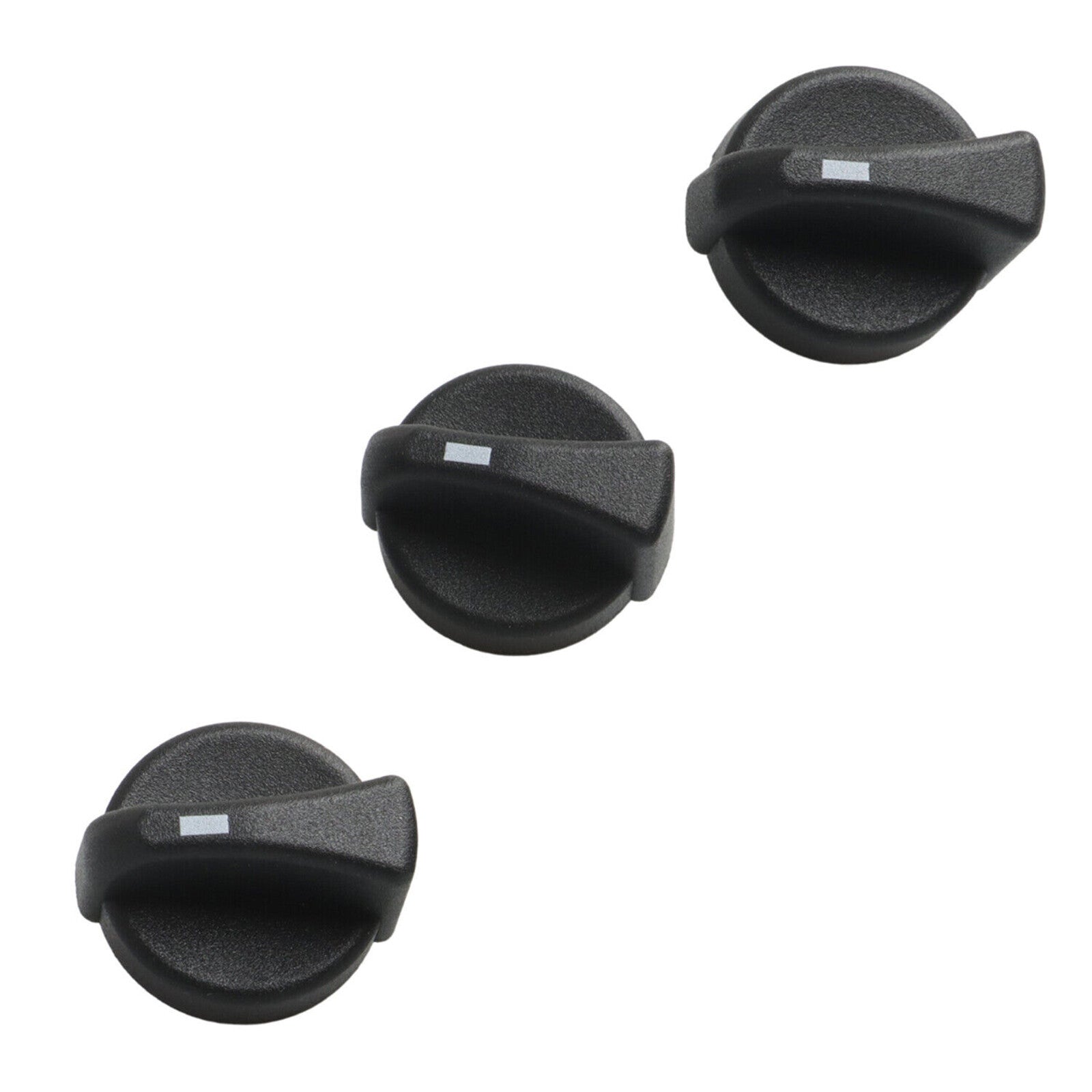 3x AC Heater Control Knobs Kits for Peterbilt Models 1987-2011 121-0001-000