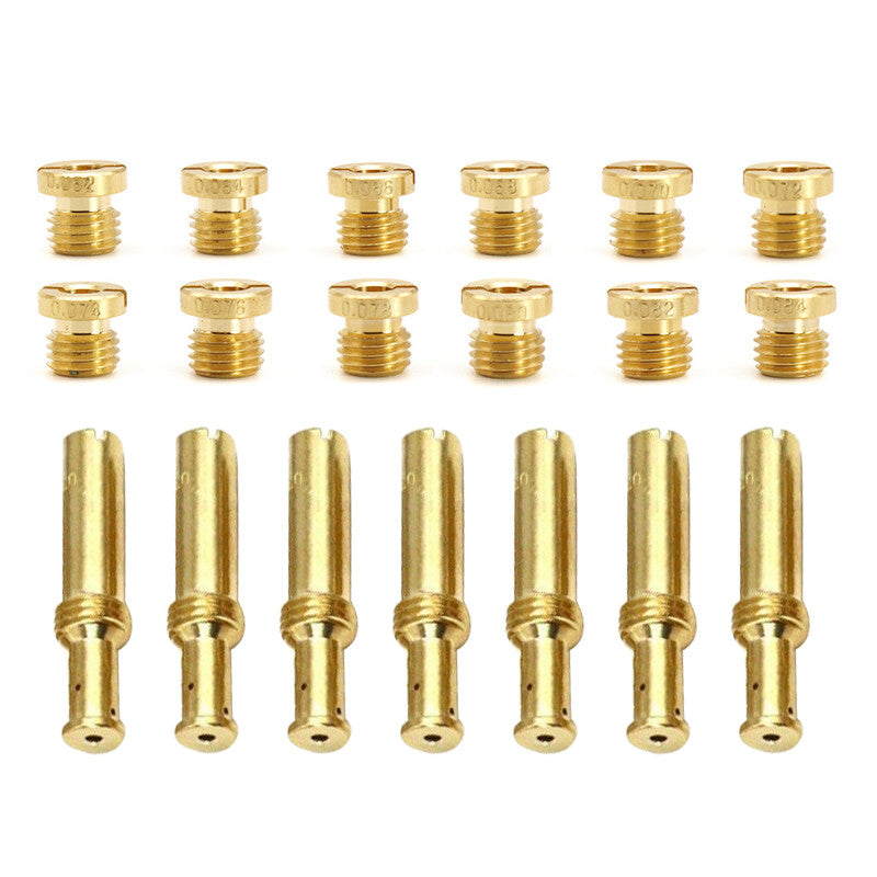 19x Main Jets Intermediate Jets Kits Fit For S&S Super B E G Carbs Carburetor v