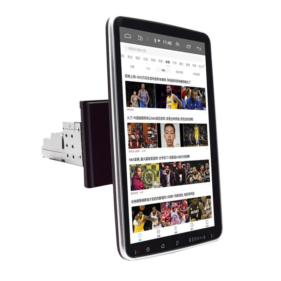 Single Din Android 9.1 Car Radio GPS WIFI Touch Screen Stereo MP5 Player 2+32G