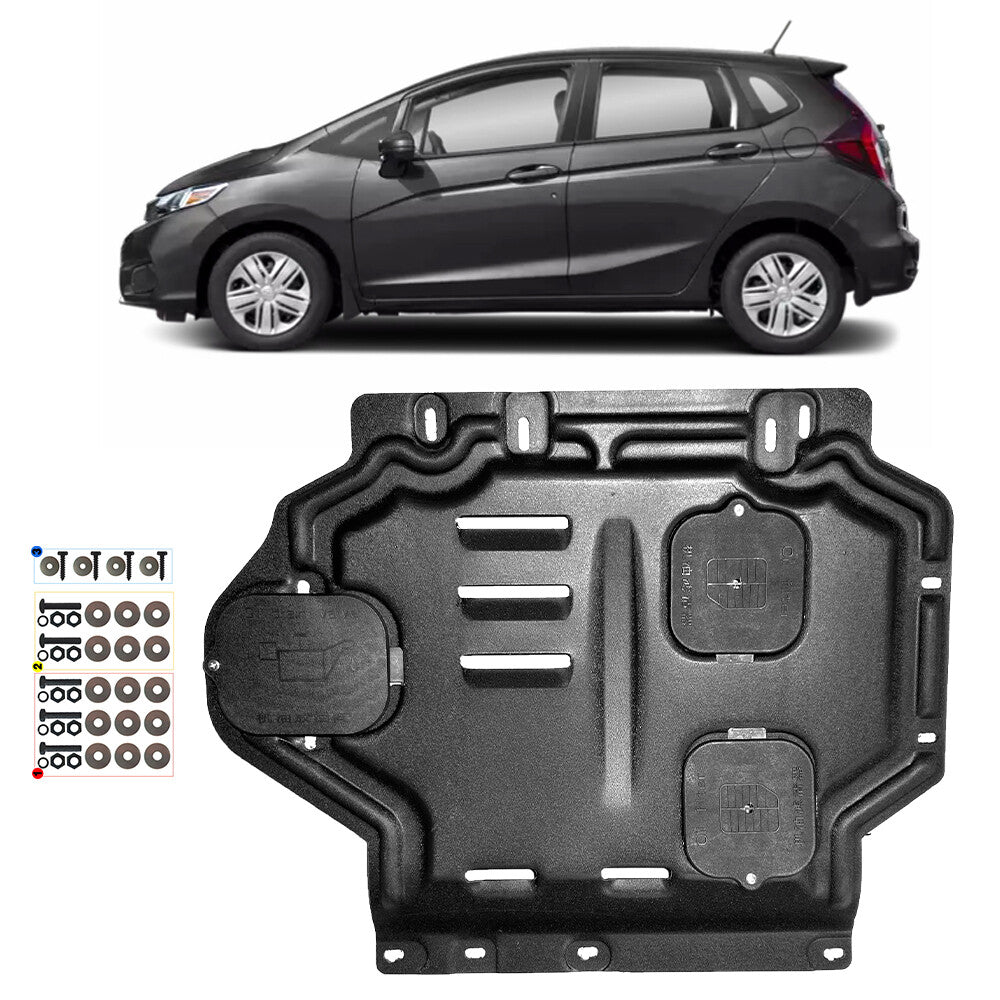 for Honda 2007-2020 Auto Under Guards Mudguards Black Engine Splash Shield n