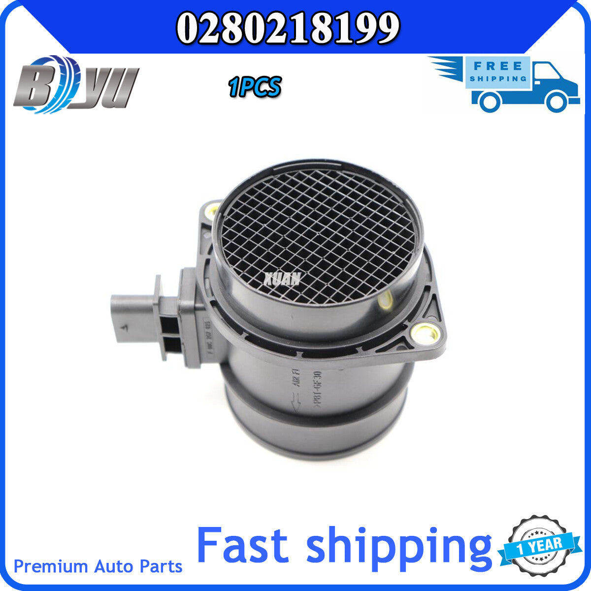 Suitable for SSANGYONG ACTYON KYRON REXTON for HYUNDAI GRANDEUR mass air flow meter sensors - v