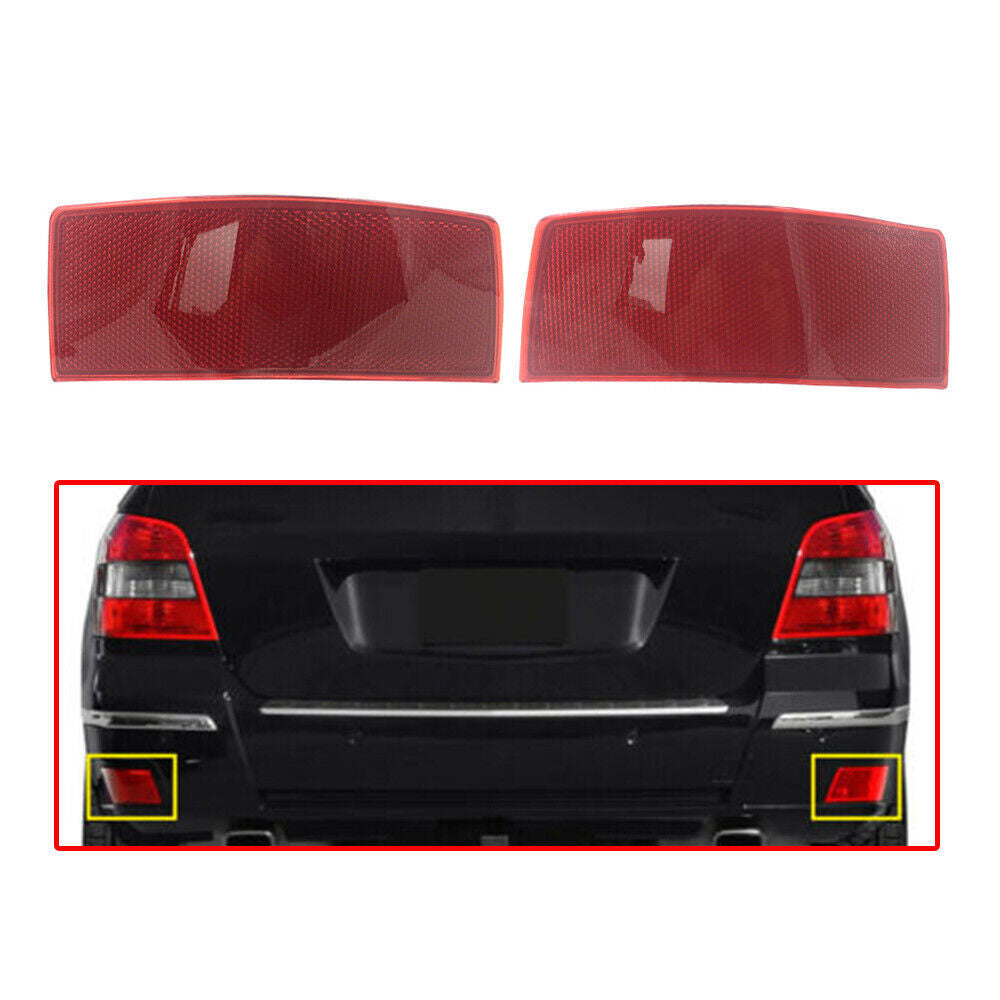 The rear LH and right-hand bumper reflector lights are suitable for GLK-Class GLK250 GLK350- n