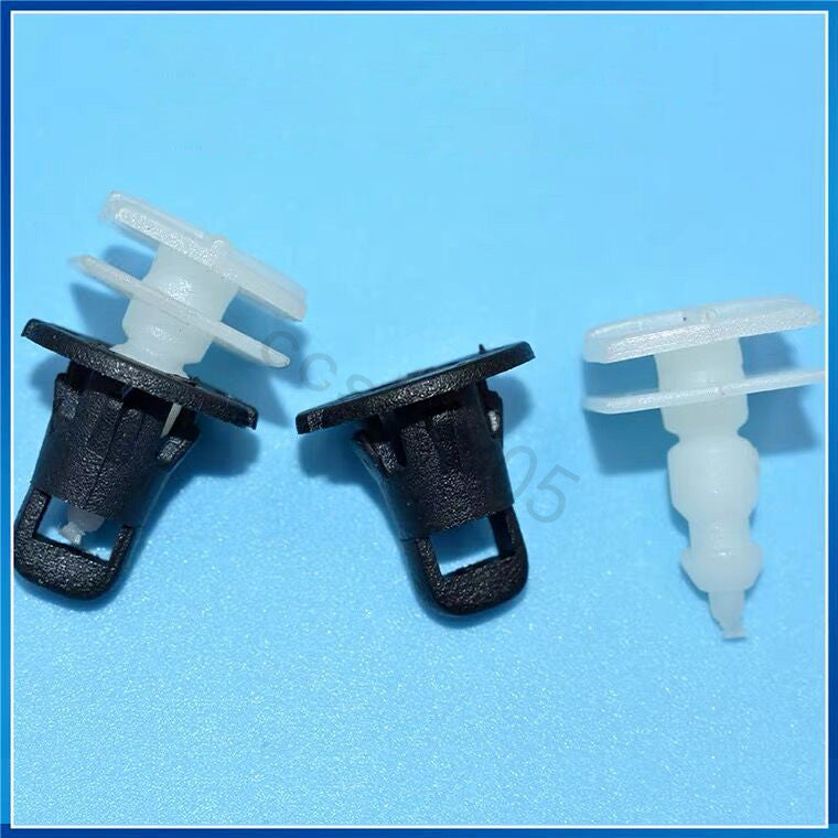 10 Pcs Car Side Skirt Rocker Moulding Cover Trim Clips for Nissan