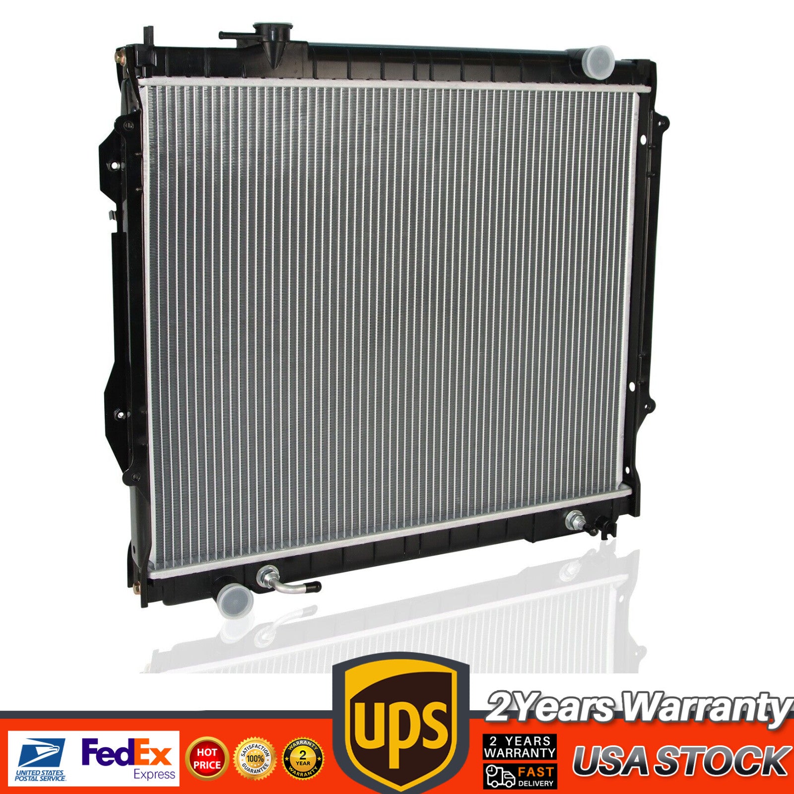 1774 Radiator for 1995-2003 2004 for Toyota Tacoma 2.4L 2.7L 3.4L - 20-3/4 in. Core