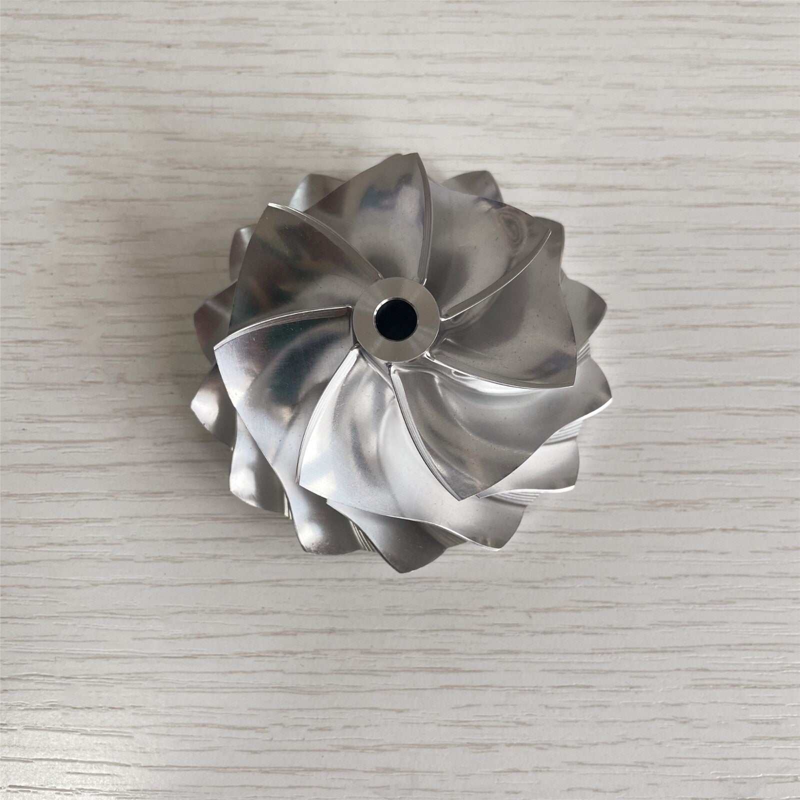 G30-770 57.52/71.40mm 7+7blades LEP Style Performance Billet Compressor Wheel