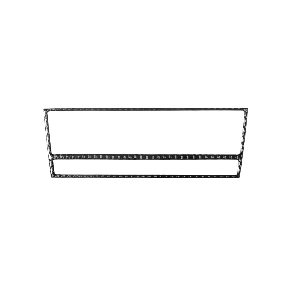 Red Carbon Fiber Rear Overhead Light Cover Trim For Silverado/tahoe/ for sierra 07-14 v