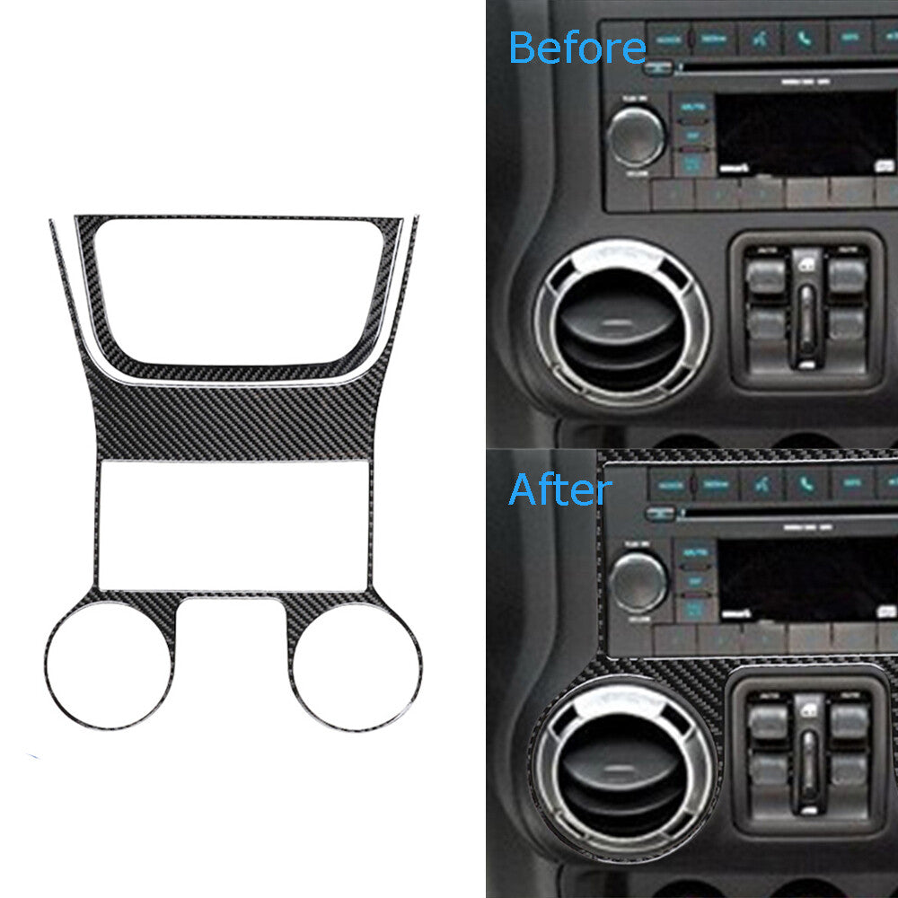 Red Carbon Fiber Front Door Handle Button Trim For Silverado/tahoe/ for sierra 07-14 v