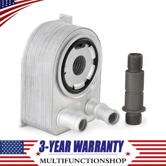 Engine oil cooler 05047370AC is suitable for 2012-2021 for Chrysler for Dodge for Jeep 2.0L and 2.4L models. Q