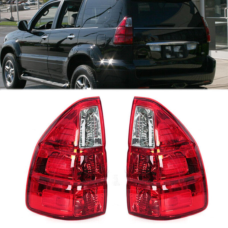 1Pair for Lexus GX470 2007 2008 2009 Rear Tail Lamp Stop Brake Light Assembly