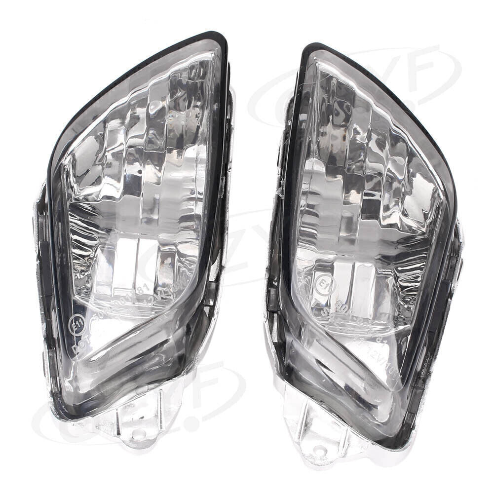 2x Turn Signal Blinker Lamp with Clear Lens Cover for Honda CBR1100XX 1997-06 05