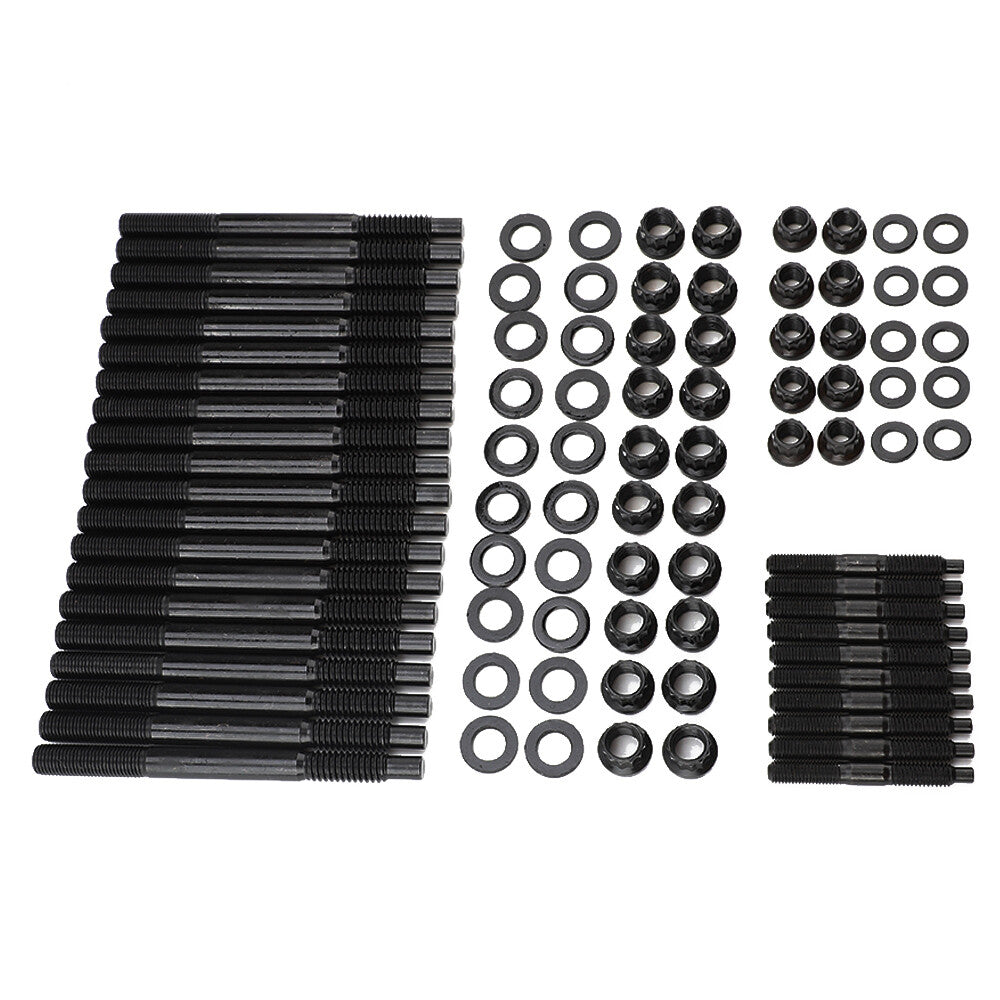 12 O'Clock Head Bolt and Nut Kit for Chevrolet LS1 LS3 5.3 5.7 6.0L (2004-18)
