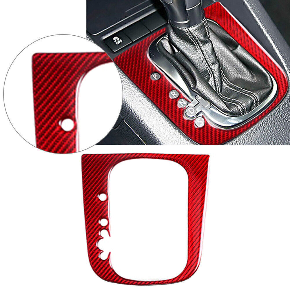 Gear Shift Panel Cover Carbon Fiber for Volkswagen for VW for Golf 6 MK6 2008-2012 Car