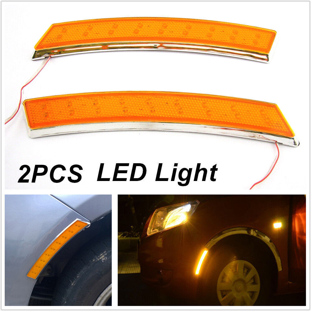 Car SUV wheel arch DC 12V 18 LED side marker turn signal indicator pair - n