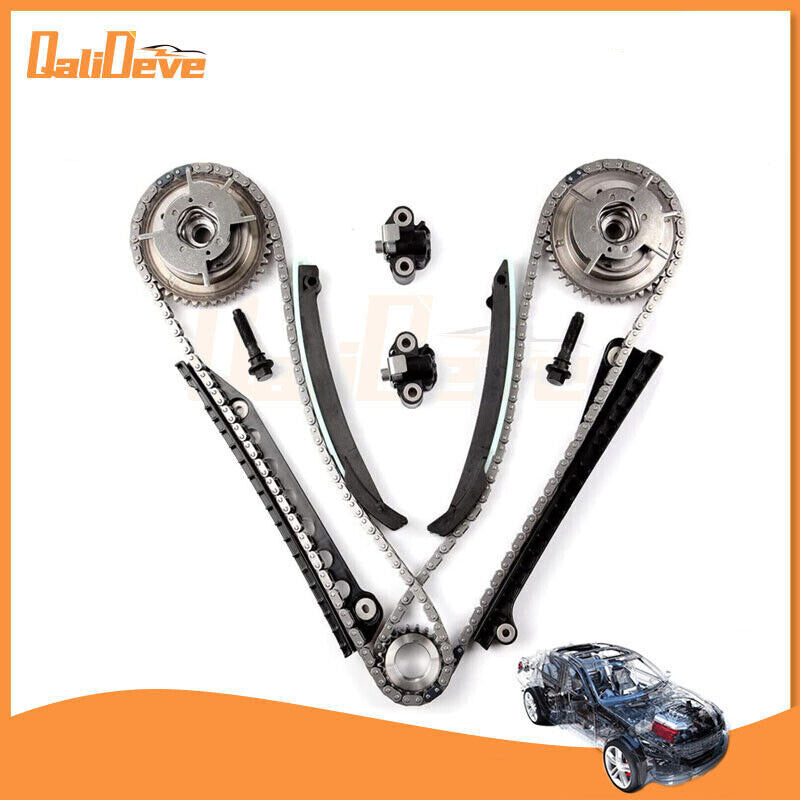 Timing chain kit for Ford F150, F250, for Lincoln Triton 04-08 3-valve 5.4L lift camshaft Phaser