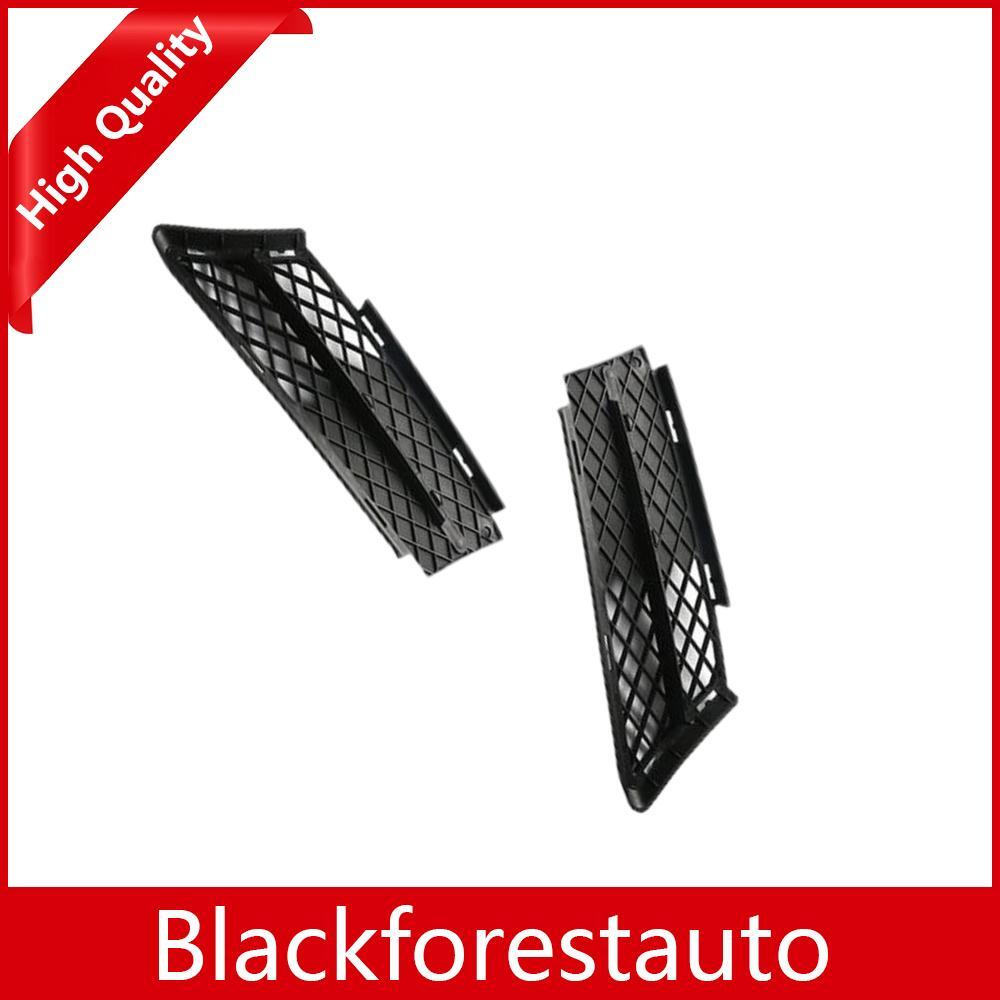 2x Front Bumper Fog Light Grill Grille Cover for 2006-2008 for BMW 3-Series 325i LR