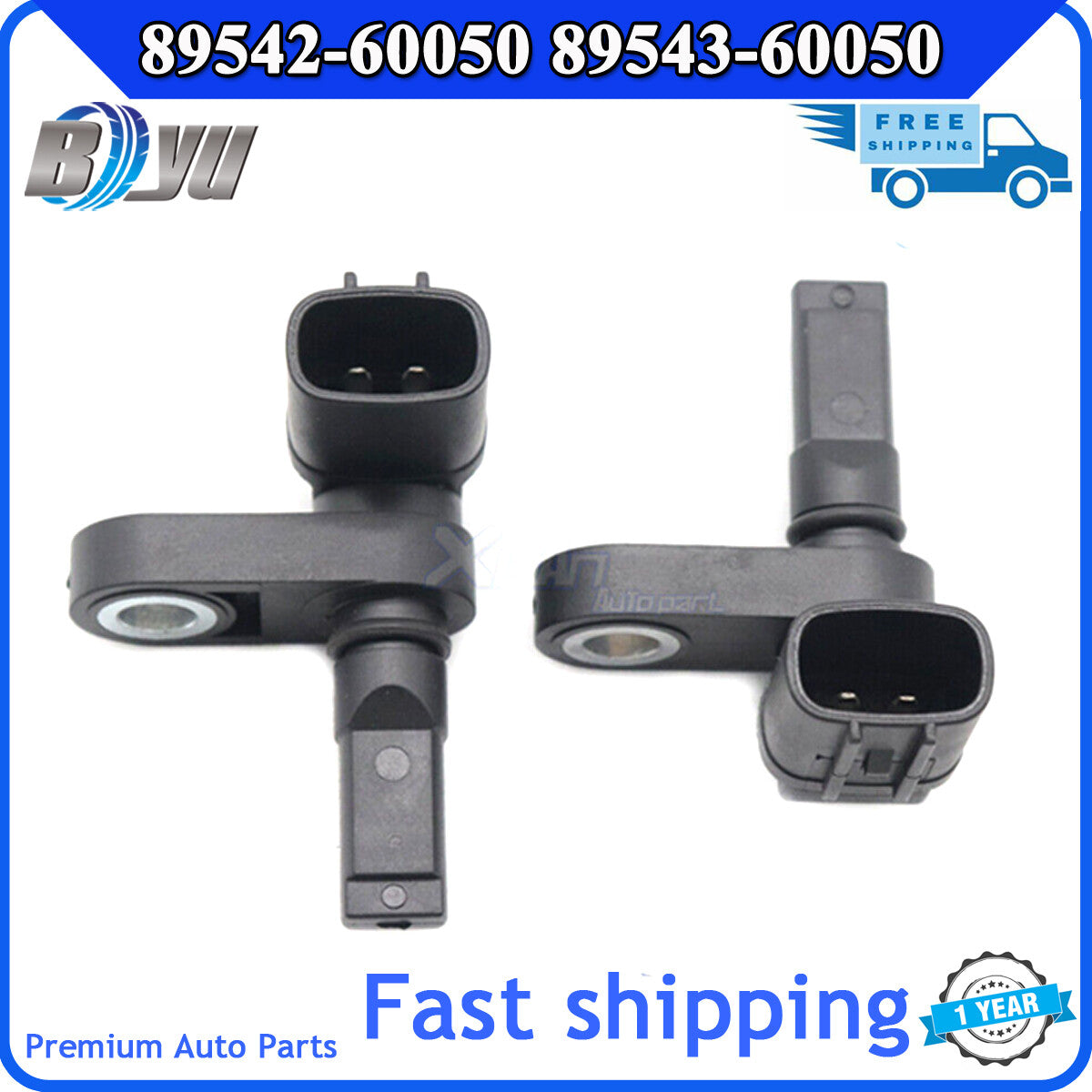 2pcs NEW for Toyota Tacoma 2.7L 2003-2022 ABS Wheel Speed Sensor Right & Left