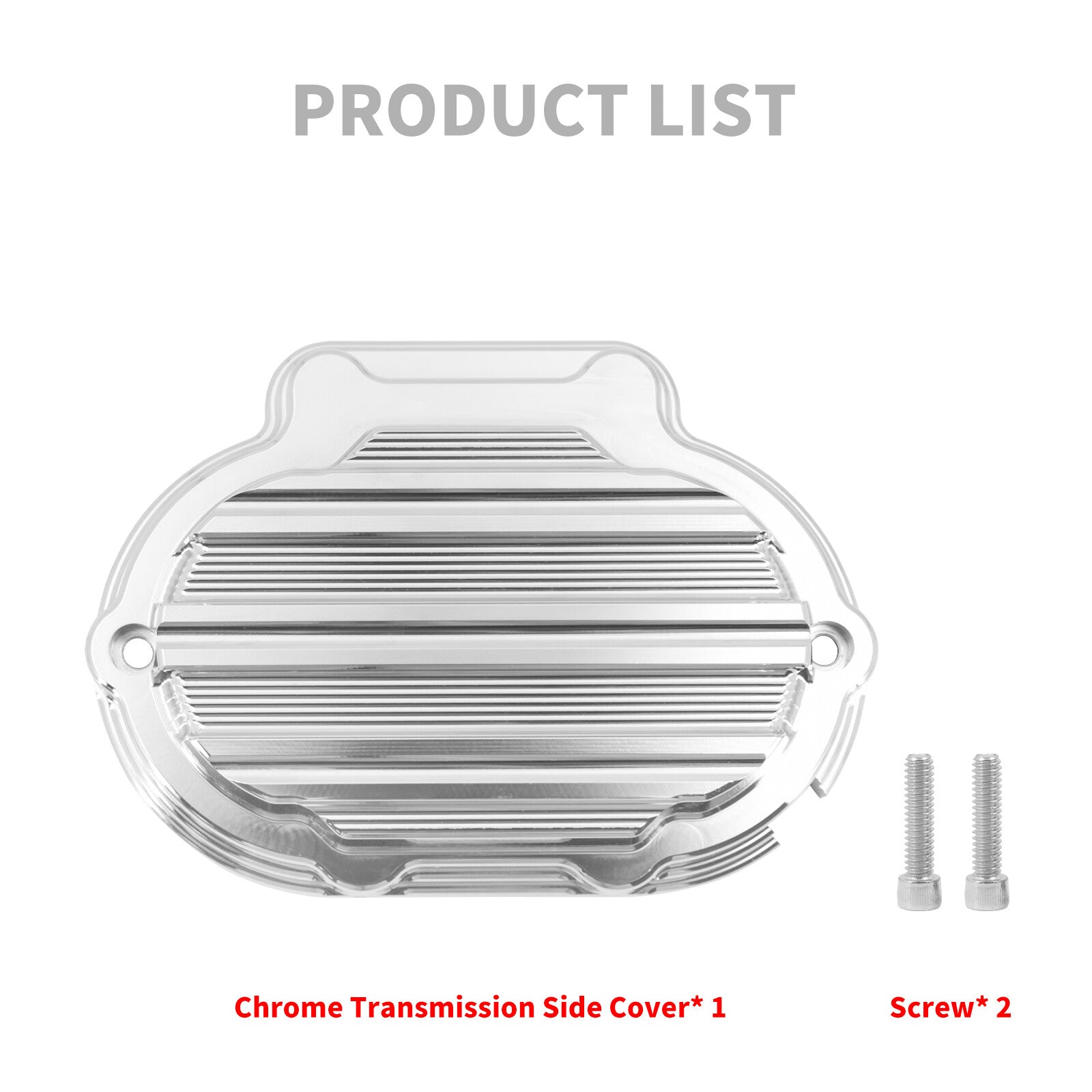 Chrome Gauge Transmission Side Cover for Harley Touring Electra Road Glide 14-23